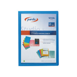 CARPETA 50 FUNDAS PARDO...