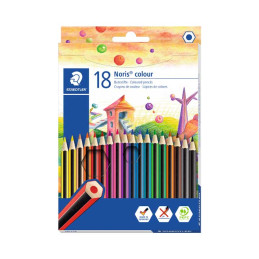 ESTUCHE 18 LÁPICES...