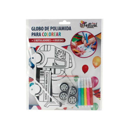 BOLSA 4 GLOBOS POLIAMIDA...
