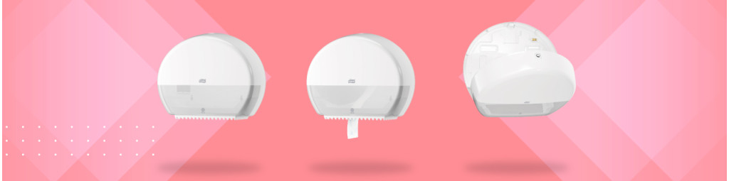 Dispensadores de papel higiénico y recambios